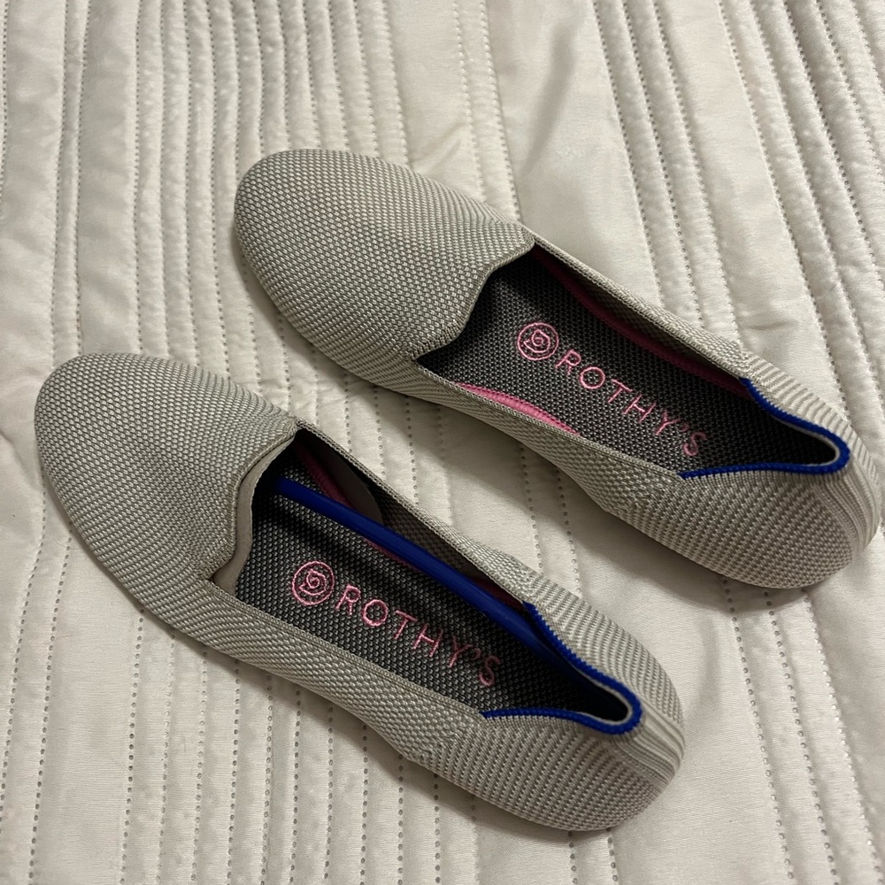 NWOT! Rothy's Women's Gray Slip-On Shoes